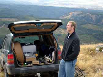 Todd at Relay Ridge Electronic Site